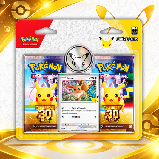 (PT-BR) Blister Duplo - Celebração de 30 Anos - Eevee